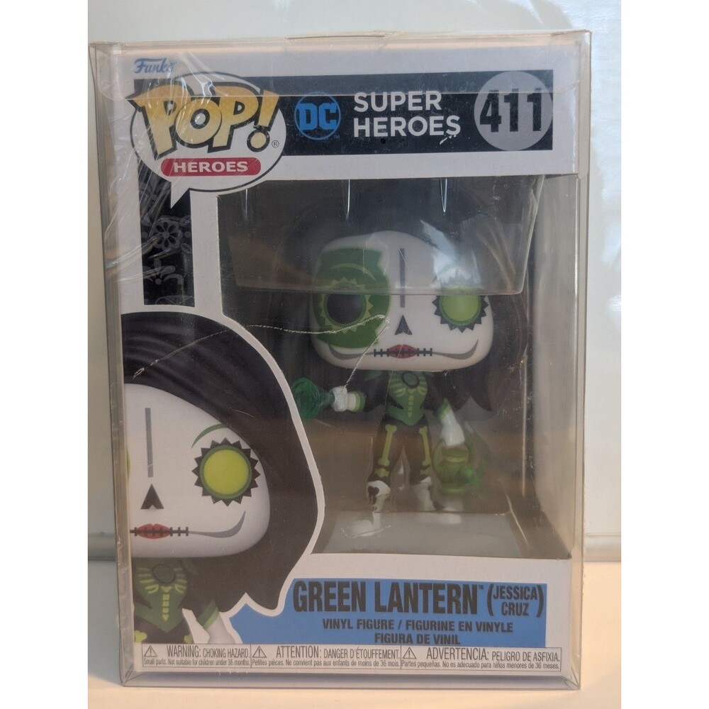 Funko Pop DC Heroes Green Lantern Jessica Cruz #411 Day of the Dead Dia 2021